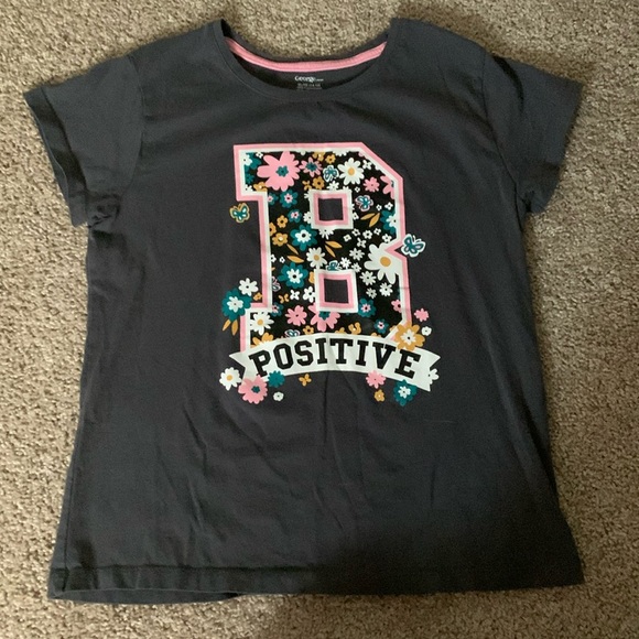 I’m selling a George teeshirt, main colour grey and pink. - Picture 1 of 3